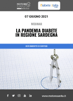 DOCUMENTO DI SINTESI - La pandemia diabete in Regione Sardegna - 7 giugno 2021